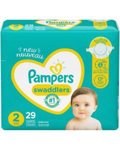 Pampers Swaddlers Diapers Size 2 29 Count