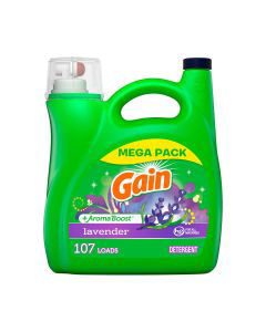 Gain +AromaBoost Liquid Laundry Detergent, Lavender Scent, 154 fl oz