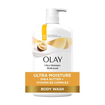 Olay Ultra Moisture Body Wash with Shea Butter, 33 fl oz