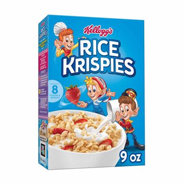 Kellogg's Rice Krispies Breakfast Cereal, Original, 9 oz