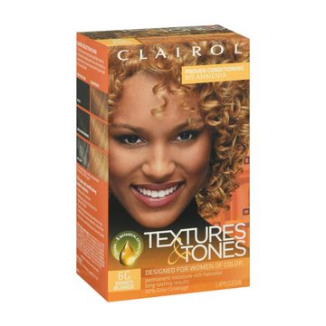 Clairol Textures & Tones Permanent Hair Color, 6G Honey Blonde