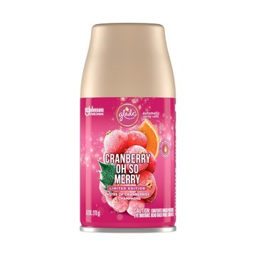 Glade Automatic Spray Refill, Cranberry Oh So Merry, 6.2 oz