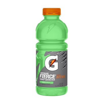 Gatorade Fierce Thirst Quencher, Green Apple, 20 fl oz Bottle, 1 ct