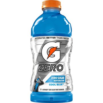 Gatorade Zero Zero Sugar Thirst Quencher Cool Blue 28 Fl Oz