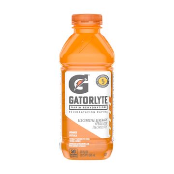 Gatorade Gatorlyte Rapid Rehydration Electrolyte Beverage Orange 20 Fl Oz
