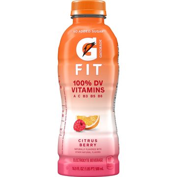 Gatorade Fit Electrolyte Beverage Citrus Berry 16.9 Fl Oz