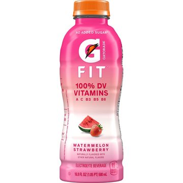 Gatorade Fit Electrolyte Beverage Watermelon Strawberry 16.9 Fl Oz