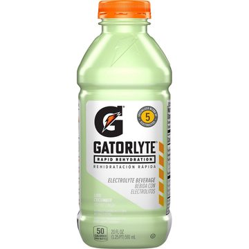 Gatorade Gatorlyte Electrolyte Beverage Lime Cucumber 20 Fl Oz