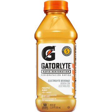 Gatorade Gatorlyte Electrolyte Beverage, Pineapple Mango, 20 Fl Oz