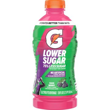 Gatorade Lower Sugar Thirst Quencher Rain Berry 28 Fl Oz