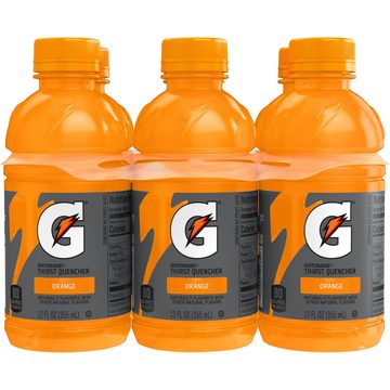Gatorade Thirst Quencher Orange 12 Fl Oz 6 Count