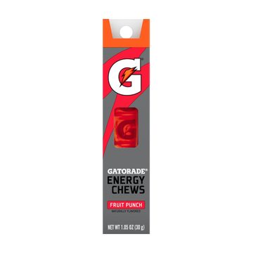 Gatorade Energy Chews Fruit Punch Naturally Flavored 1.05 Oz
