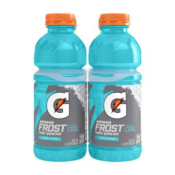 Gatorade Frost Thirst Quencher Sports Drink, Glacier Freeze, 20 fl oz Bottles, 4 ct