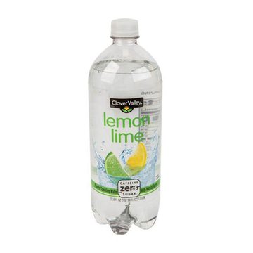 Clover Valley Lemon Lime Sparkling Water, 1 Liter