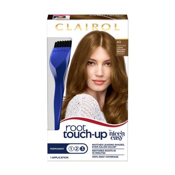 Clairol Root Touch-Up Permanent Hair Color Kit, 6G Light Golden Brown