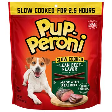 Pup-Peroni Lean Beef Flavor Dog Treats, 8.2 Oz. Bag