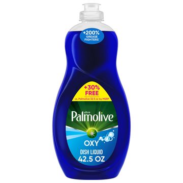 Palmolive Ultra Oxy Liquid Dish Soap, Power Degreaser, Mess-Free, Easy-Flip Cap, 32.5 fl oz Bottle