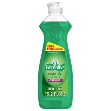 Palmolive Essential Clean Liquid Dish Soap, Grease-Cutting, Original Scent, 15. 2fl oz