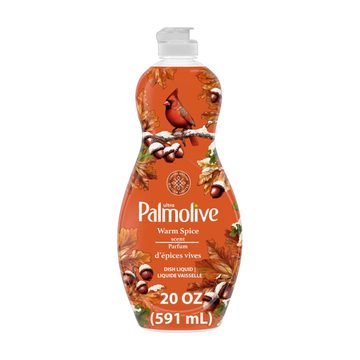 Palmolive Ultra Strength Liquid Dish Soap, Limited Edition, Warm Spice Scent, 20 fl oz Bottle