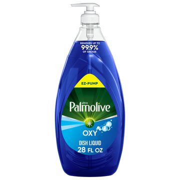 Palmolive Ultra Oxy Liquid Dish Soap, Deep Grease Cutting, 28 fl oz EZ-Pump Bottle