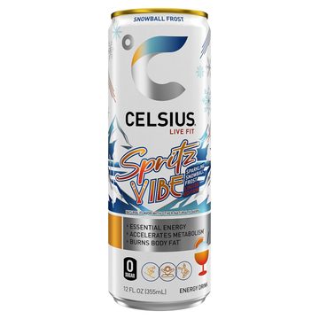 Celsius Sparkling Spritz Vibe 12 Fl Oz