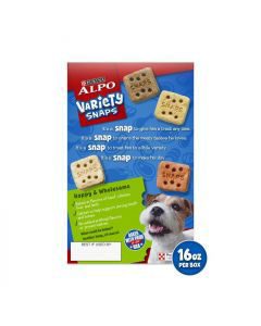 Purina ALPO Dog Treats, Variety Snaps Little Bites Beef, Chicken, Liver, Lamb - 16 oz. Box — view 2
