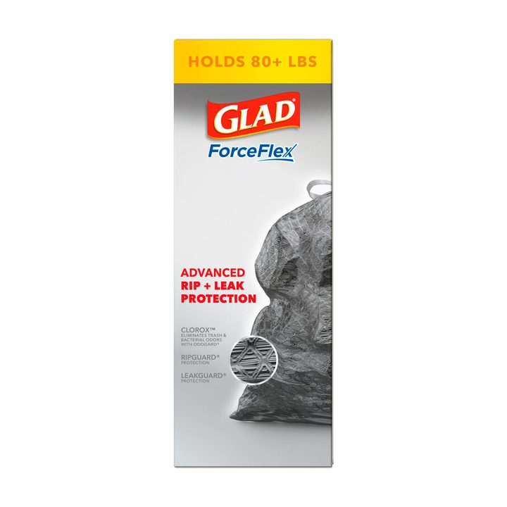 Glad ForceFlex Large Drawstring Trash Bags - Mountain Air, 30 gal - 14 ct — view 3