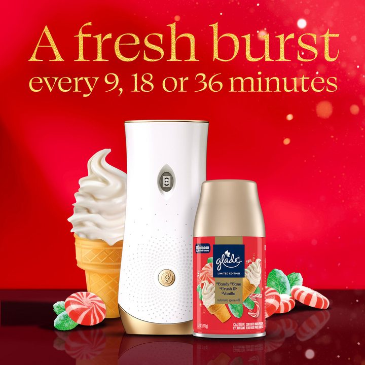 Glade Automatic Spray Refill , Candy Cane Crush & Vanilla — view 4