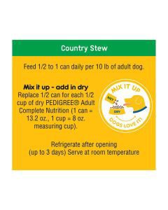 Pedigree Choice Cuts in Gravy Wet Dog Food - Beef & Country Stew, 12 ct — view 3