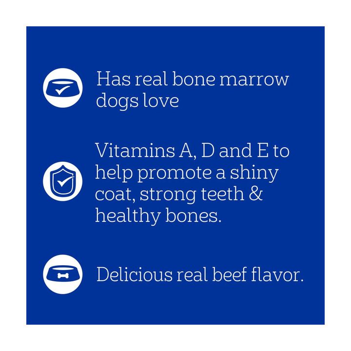Pedigree Dry Dog Treats MarroBone Real Beef Flavor, 1.58 lb. Bag — view 2