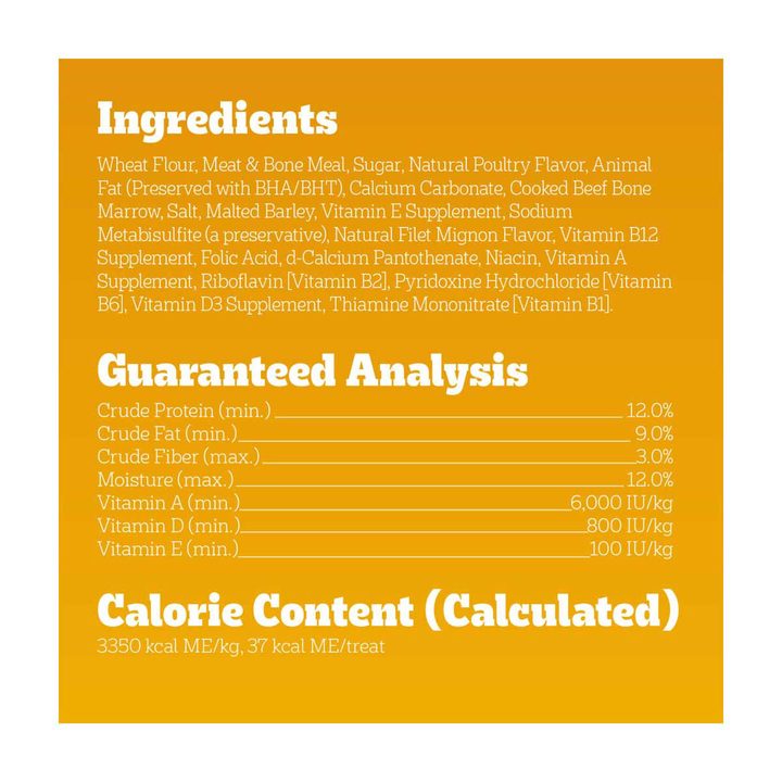Pedigree Dry Dog Treats MarroBone Real Beef Flavor, 1.58 lb. Bag — view 4