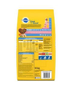 Pedigree Puppy Growth & Protection Dry Dog Food, Chicken & Vegetable Flavor, 3.5 lb — view 2