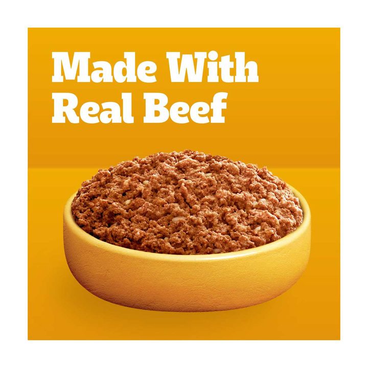 Pedigree Chopped Ground Dinner Dog Food, Beef, Bacon and Cheese Flavor, 3.5 oz — view 4