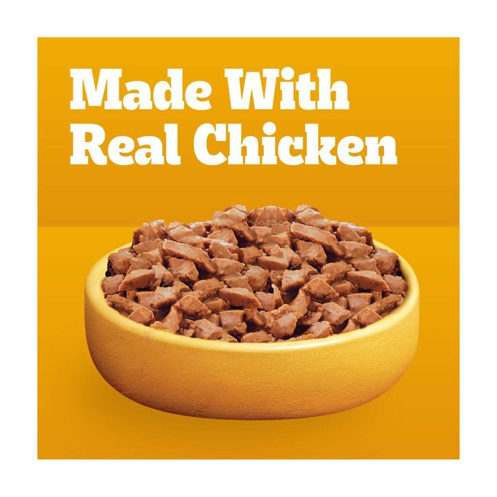 Pedigree Puppy Morsels in Sauce With Chicken Wet Dog Food Pouch, 3.5 oz — view 4