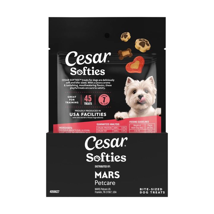 CESAR SOFTIES Chewy Small Dog Treats Medley Trio, 4 oz. Pouch — view 3