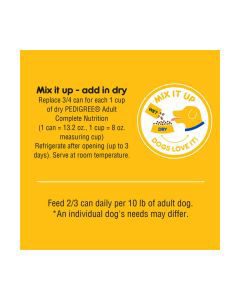 Pedigree High Protein Wet Dog Food - Chicken & Turkey, 13.2 oz — view 3