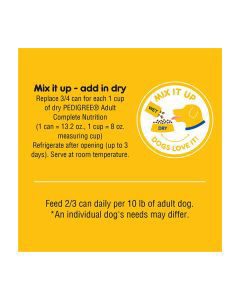 Pedigree High Protein Wet Dog Food - Beef & Lamb, 13.2 oz — view 3