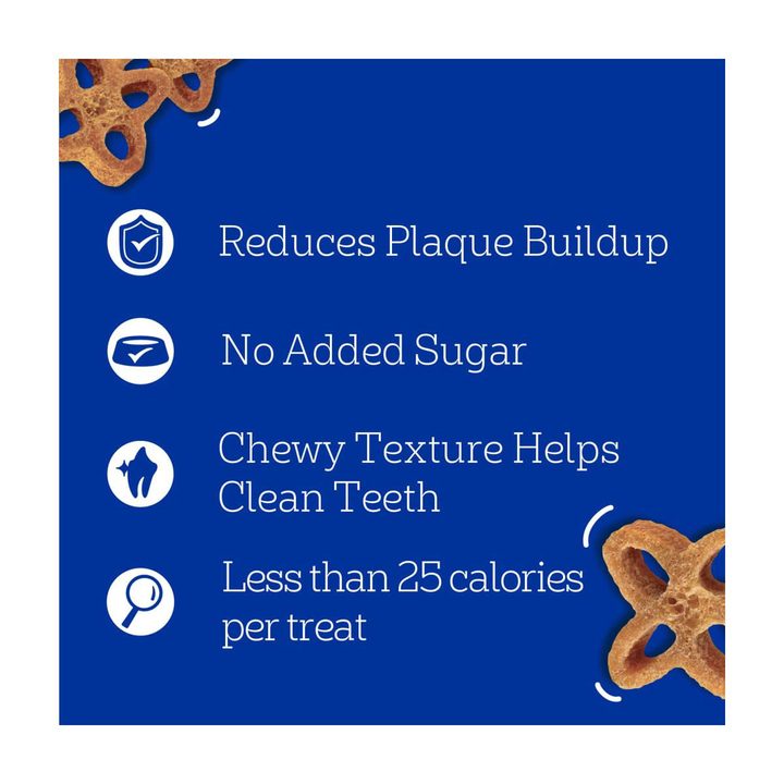Pedigree Dentastix Chewy Chunx Large Dog Dental Treats Chicken Flavor, 4 oz. Bag — view 2