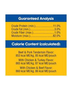 Pedigree High Protein Wet Dog Food - Variety Pack, 18 ct — view 4