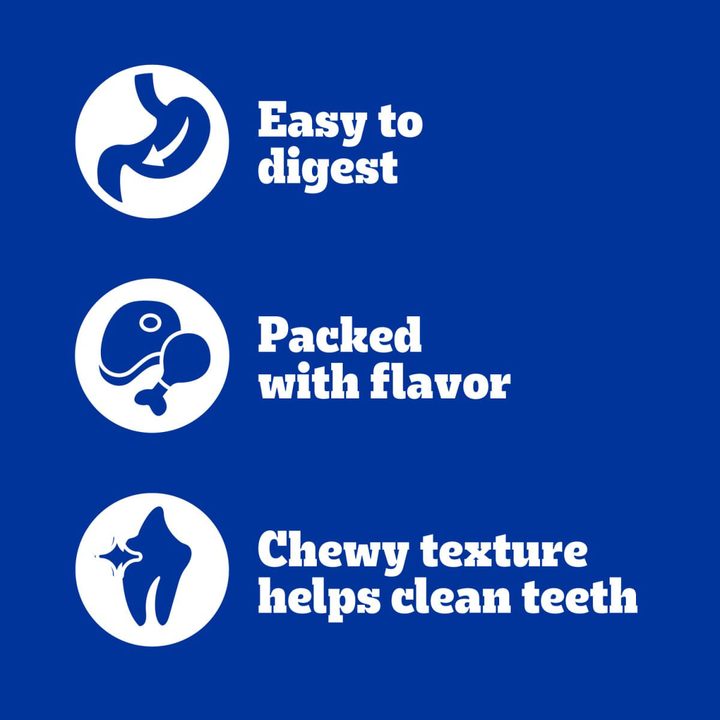 Pedigree Twisty Chews Medium/Large Long-Lasting Dog Treats, Chicken & Beef Flavor, 4 ct — view 2