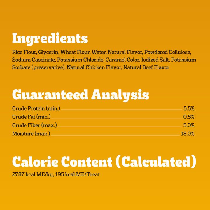Pedigree Twisty Chews Medium/Large Long-Lasting Dog Treats, Chicken & Beef Flavor, 4 ct — view 4
