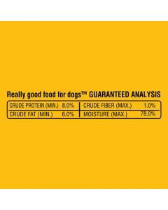 Pedigree Chopped Ground Dinner Wet Dog Food, With Chicken, 13.2 oz Cans, 6 pk — view 3