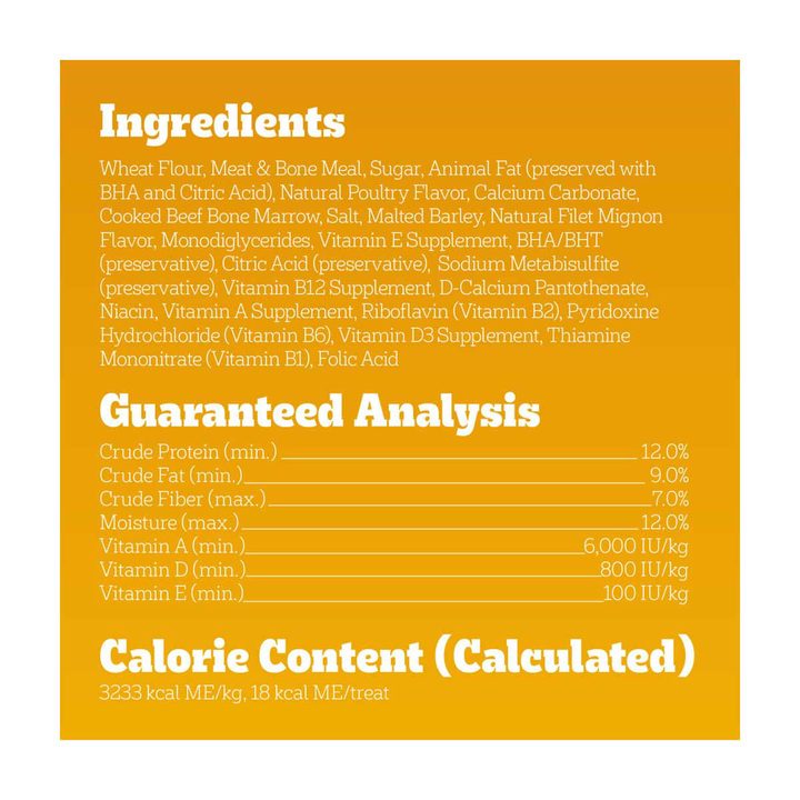 Pedigree Dry Dog Treats MarroBone Mini Real Beef Flavor, 15 oz. Bag — view 3