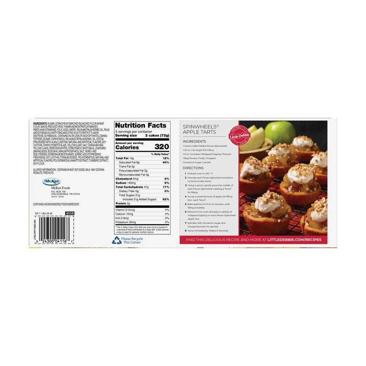 Little Debbie Fall Party Cakes, 12.75 oz, 10 ct — view 2