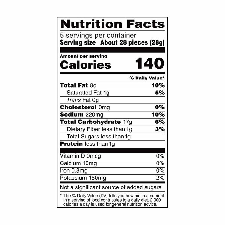 Lay's Poppables Potato Snacks, Sea Salt & Vinegar Flavored, 5 oz — view 3