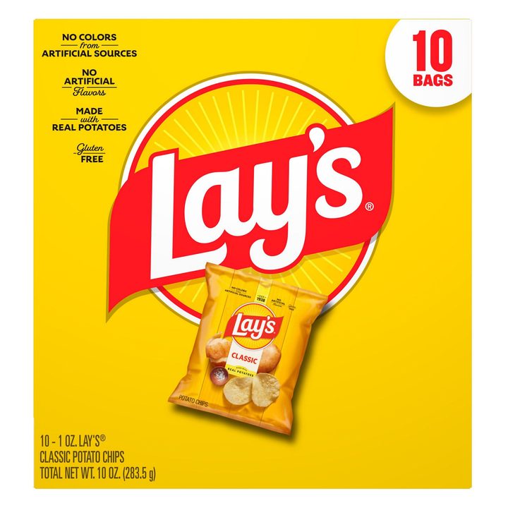 Lay's Potato Chips Classic 1 Oz, 10 Count — view 4