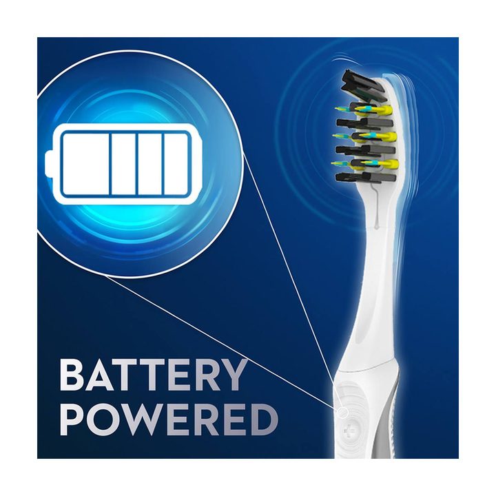 Oral-B Pulsar Battery Toothbrush with Charcoal Infused Bristles, Soft, 1 ct — view 4
