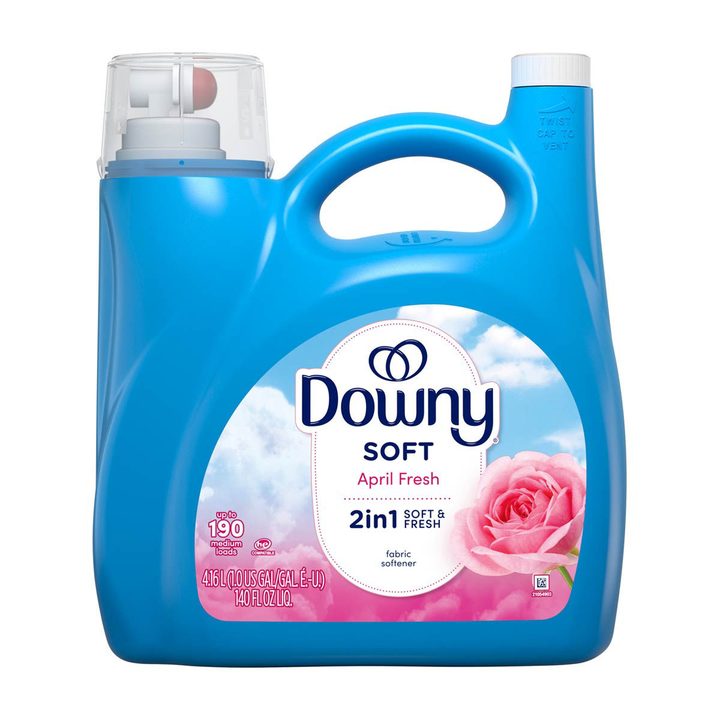 Downy April Fresh 2 in 1 Liquid Fabric Softener, 140 fl oz — view 2