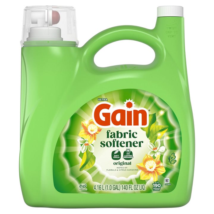 Gain Liquid Fabric Softener, Original Scent, 140 fl oz — view 4