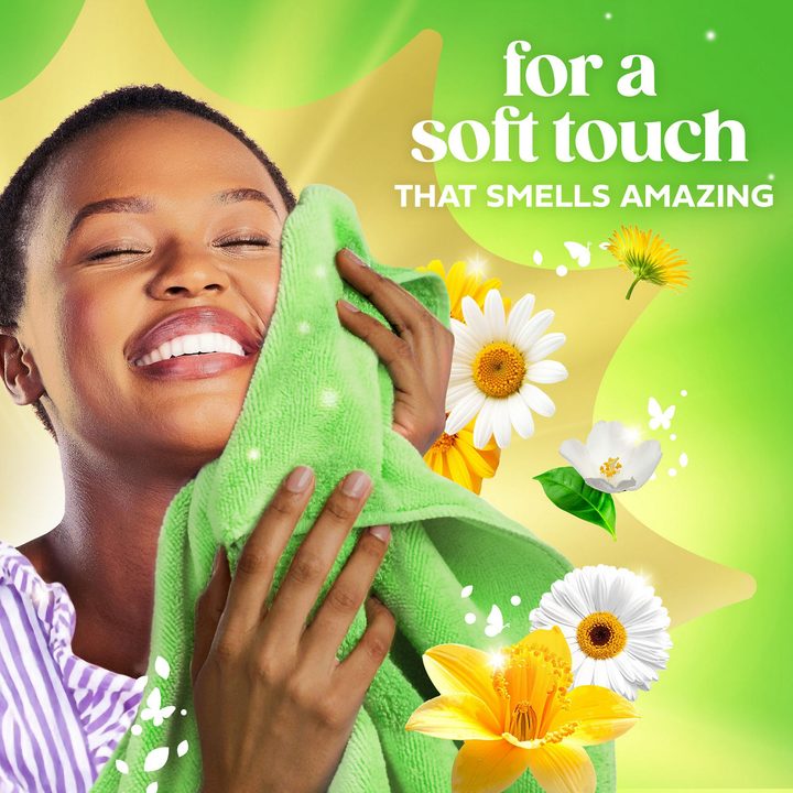 Gain Liquid Fabric Softener, Original Scent, 44 FL OZ LIQ., 60 Loads, Smooth Touch - softness you can feel — view 3